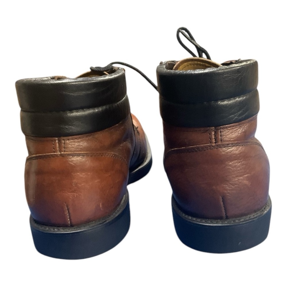 🥿 Mason Brown Leather Ankle Boots 👞 Men’s Size 10.5 - Picture 4 of 5